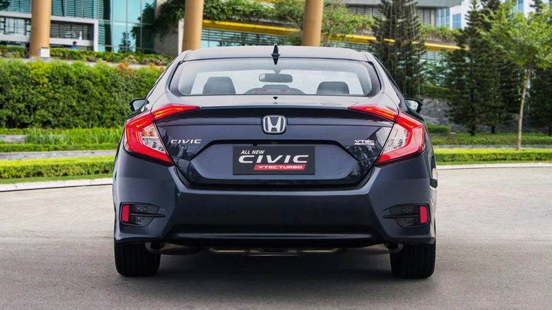 Đuôi xe Honda Civic