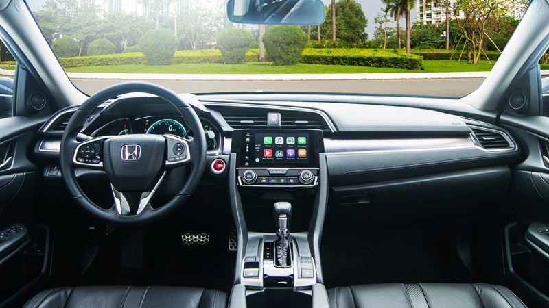 Thiết kế nội thất Honda Civic 2017