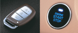 Chìa khóa thông minh và Khởi động bấm nút Grand I10