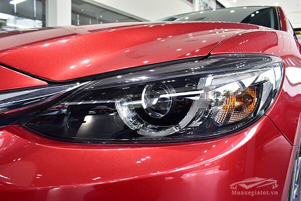 Cụm đèn pha trước Mazda 6