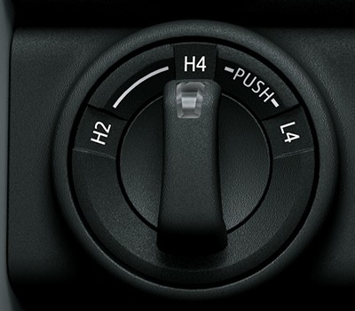 Gài cầu điện tử xe Fortuner