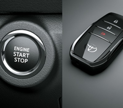 Khởi động nút bấm Fortuner