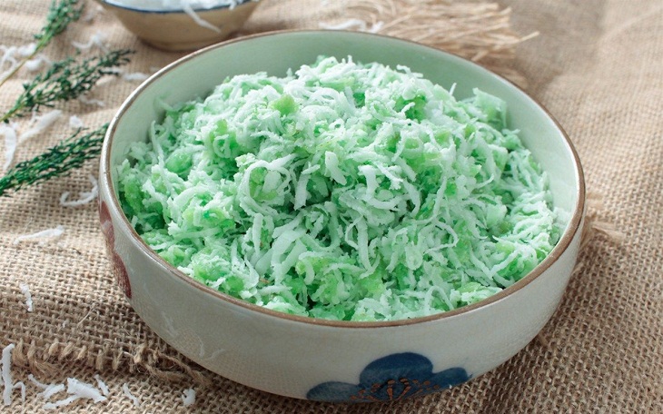 Cốm dẹp trộn dừa – Món ngon miền Tây Cốm dẹp trộn dừa – Món ngon miền Tây