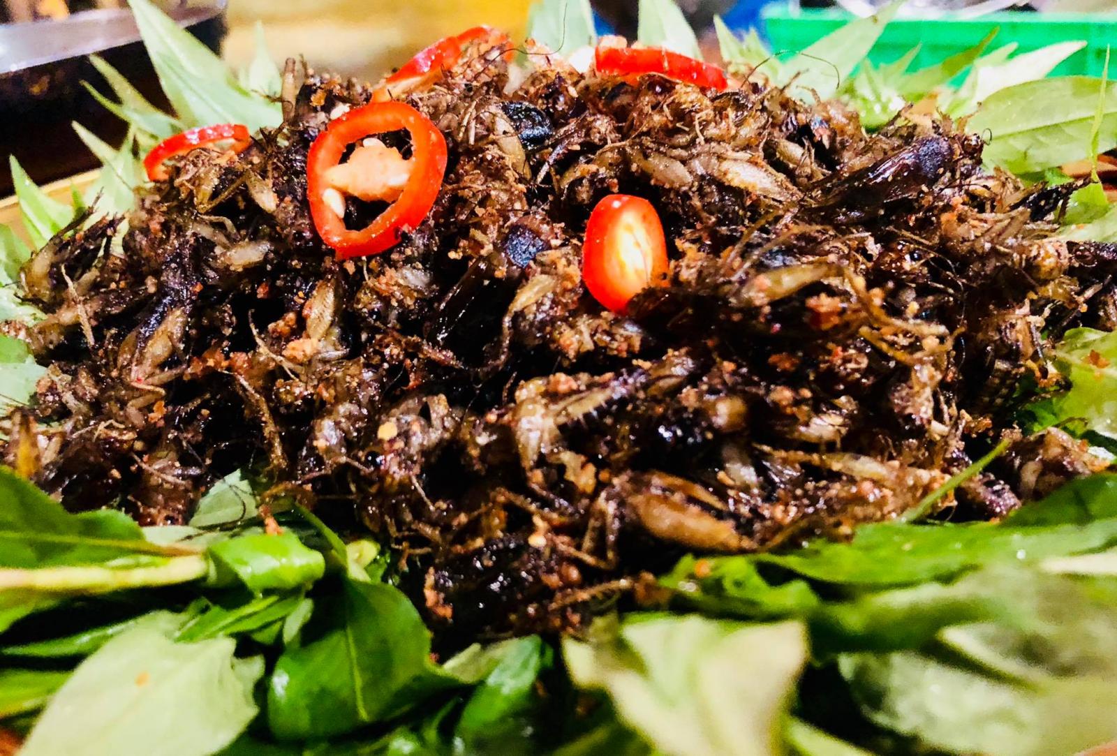 Dế rang muối Dế rang muối