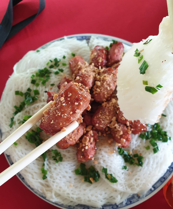 Bánh hỏi mặt võng Út Dzách Bánh hỏi mặt võng Út Dzách