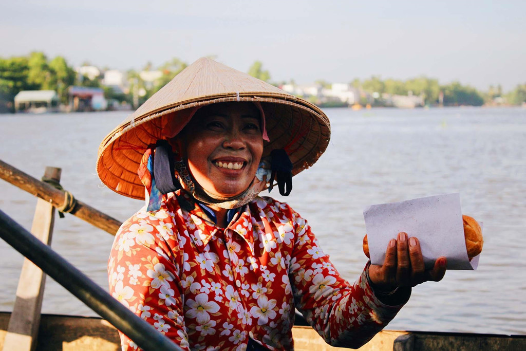 Chợ nổi Cái Răng nhiều món ngon