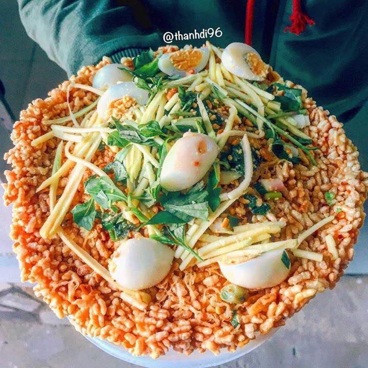 Cơm cháy trứng Cơm cháy trứng