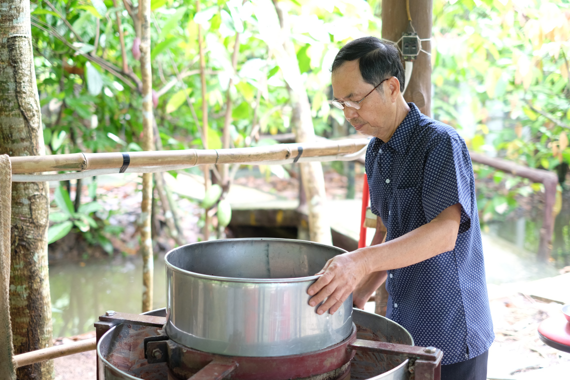 Vườn ca cao Mười Cương Vườn ca cao Mười Cương