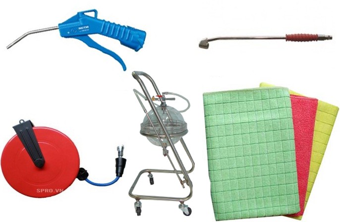 Bộ dụng cụ rửa xe giá rẻ Bộ dụng cụ rửa xe giá rẻ